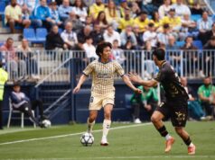 Las Palmas pierde a Taisei Miyashiro: microrotura en el isquiotibial izquierdo