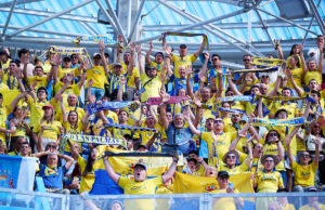 La UD manda un mensaje para el play-off: «Que suba la marea amarilla»
