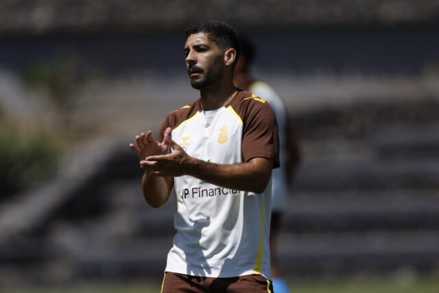 Álex Suárez entrenamiento