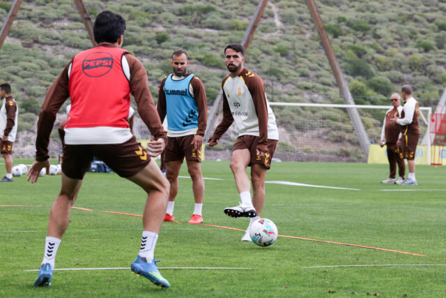 Kirian Rodríguez entrenamiento