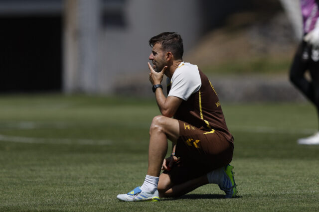Luis García entrenamiento
