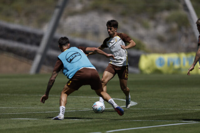 Manu Fuster entrenamiento