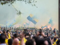 FOTOGALERÍA | Así fue el espectacular recibimiento en Fondos de Segura