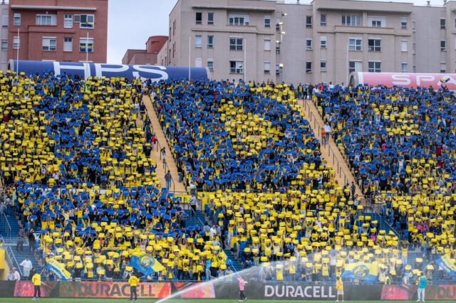 Afición, Estadio de Gran Canaria, Málaga