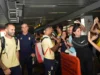 La afición no falla y recibe a la Unión Deportiva en el aeropuerto