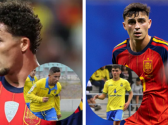 La primera vez de Pedri y Yeremi Pino