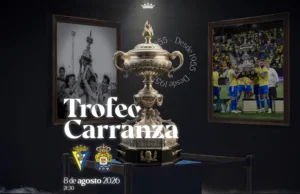 La UD Las Palmas jugará el trofeo Carranza el 8 de agosto
