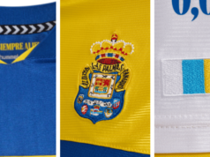 Escudo bordado, la bandera de Canarias y frases escondidas: los detalles de la nueva equipación