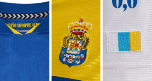 Escudo bordado, la bandera de Canarias y frases escondidas: los detalles de la nueva equipación