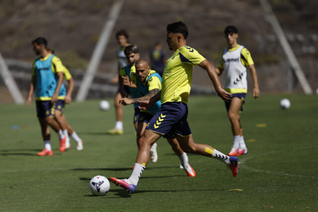 Andrés Rodríguez entrenamiento
