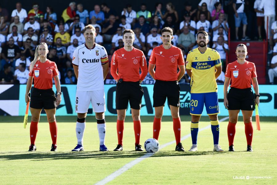 Pablo Morales Moreno Ceuta | udlaspalmas.NET El colegiado almeriense arbitrará por segunda vez en la presente temporada a la Unión Deportiva Las Palmas, a la cual arbitró en la segunda jornada liguera cuando los amarillos ganaron en Ceuta. Este viernes, la Real Federación Española de Fútbol ha anunciado las nuevas designaciones del sábado para la undécima jornada de LaLiga Hypermotion que