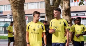 Adrián Rodríguez, de estreno con el primer equipo