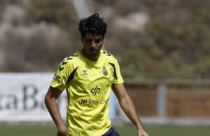 Enrique Clemente es duda para el duelo contra el Burgos