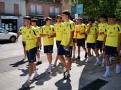 La expedición de Las Palmas viajará a Eibar en dos aviones diferentes