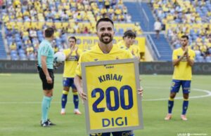 Kirian Rodríguez alcanza los 200 partidos con la Unión Deportiva