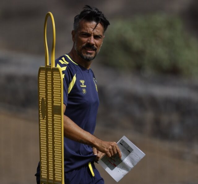 Rubén de la Barrera entrenamiento