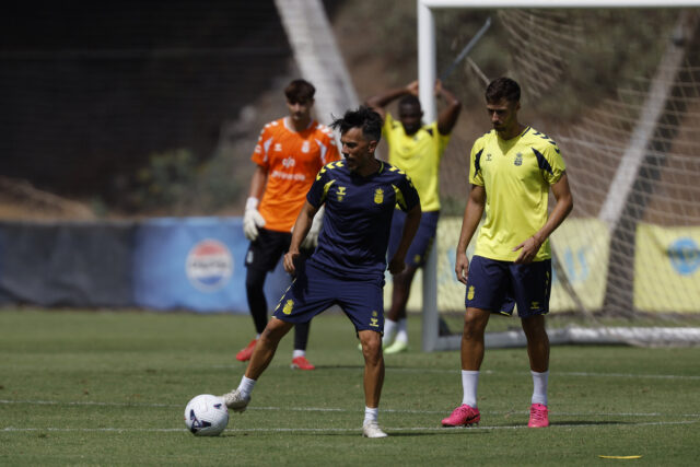 Rubén de la Barrera entrenamiento