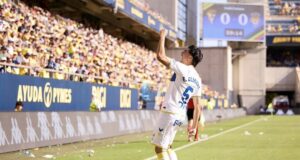 El gol se reparte en la UD: seis goleadores distintos en cinco partidos