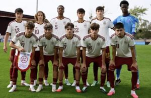 Rafa Cruz debuta como titular con España Sub 18 (1-2)