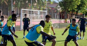La Unión Deportiva se ejercita en Mallorca antes de volver a Gran Canaria
