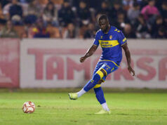 Nicholas Opoku cumple en su estreno con la Unión Deportiva