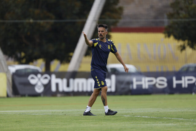 Rubén de la Barrera entrenamiento