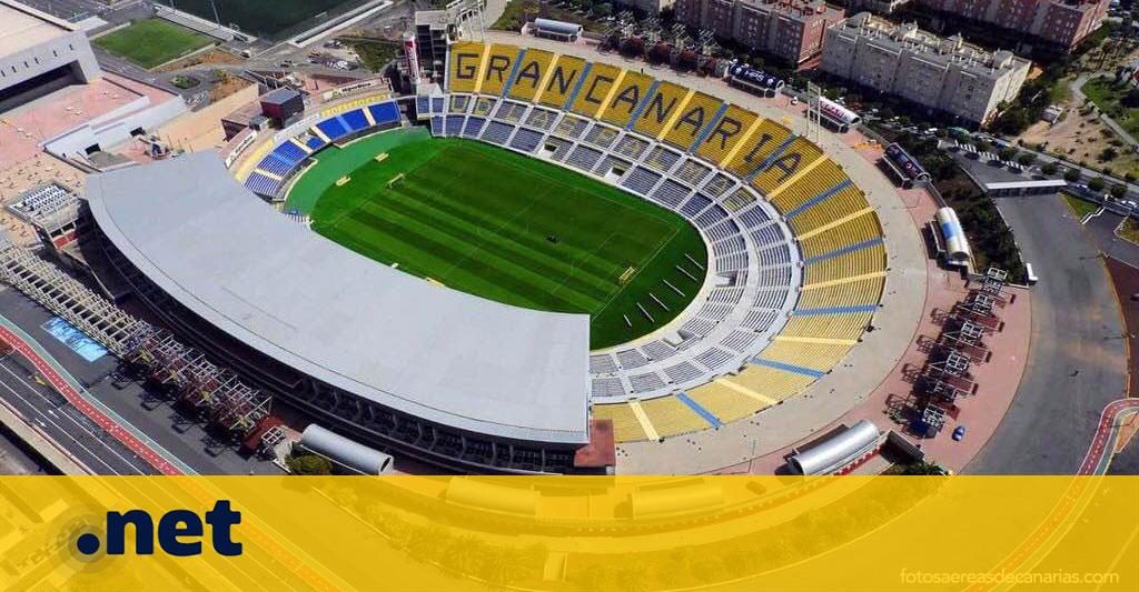 Las increíbles fotos aéreas del Estadio de Gran Canaria